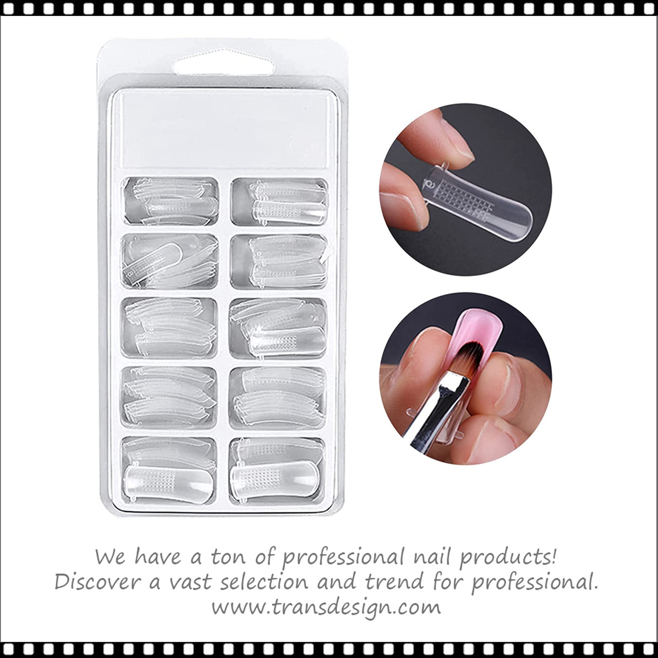 Amazon.com: C12rtive 120Pcs Dual Nail Forms Almond Extension Polygel Nail  Forms Full Cover Nail Molds 12 Sizes for Solid Nail Gel Glue Nail Art  Design Salon&DIY : Beauty & Personal Care