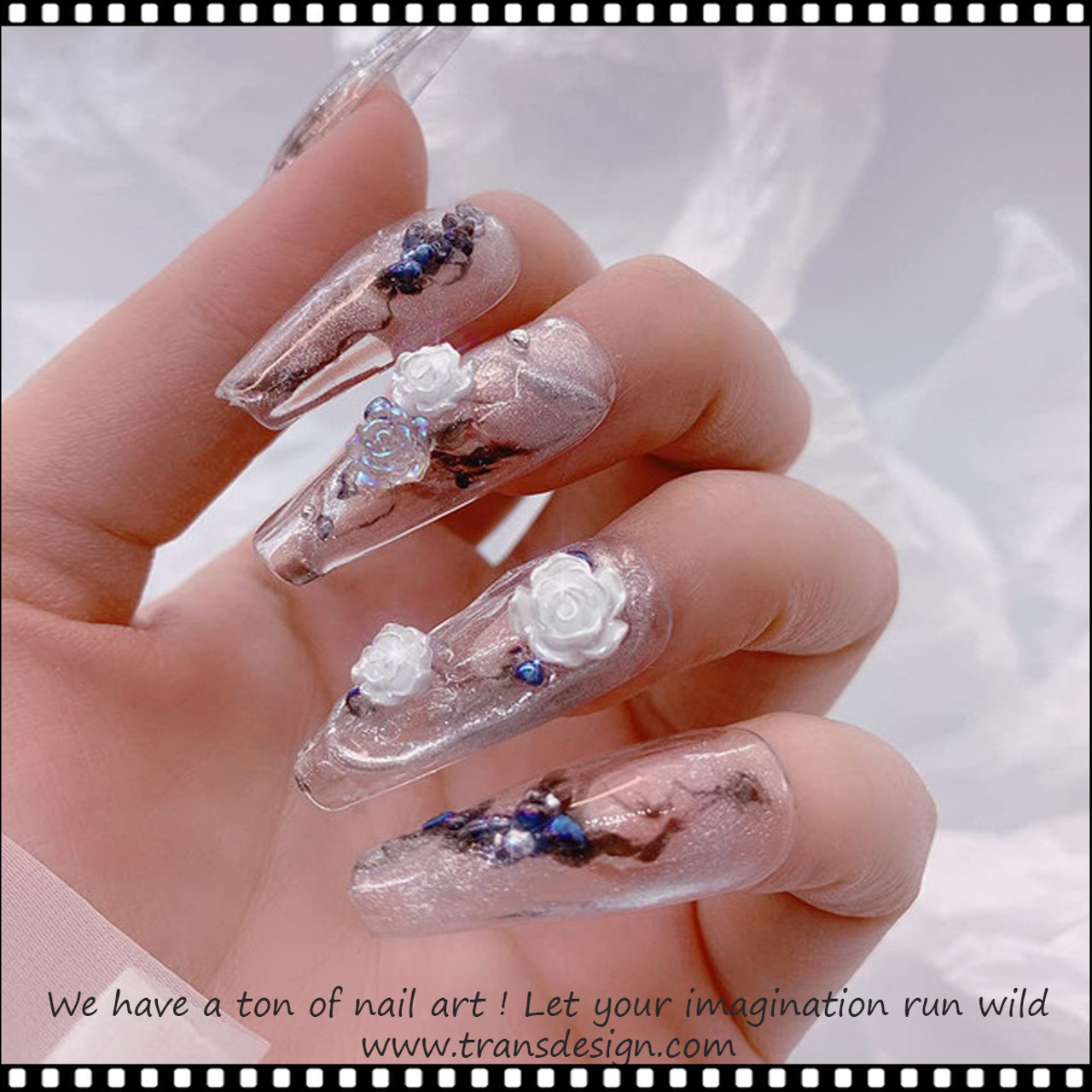 NAIL CHARM RESIN Flower Case #GT004 - TDI, Inc