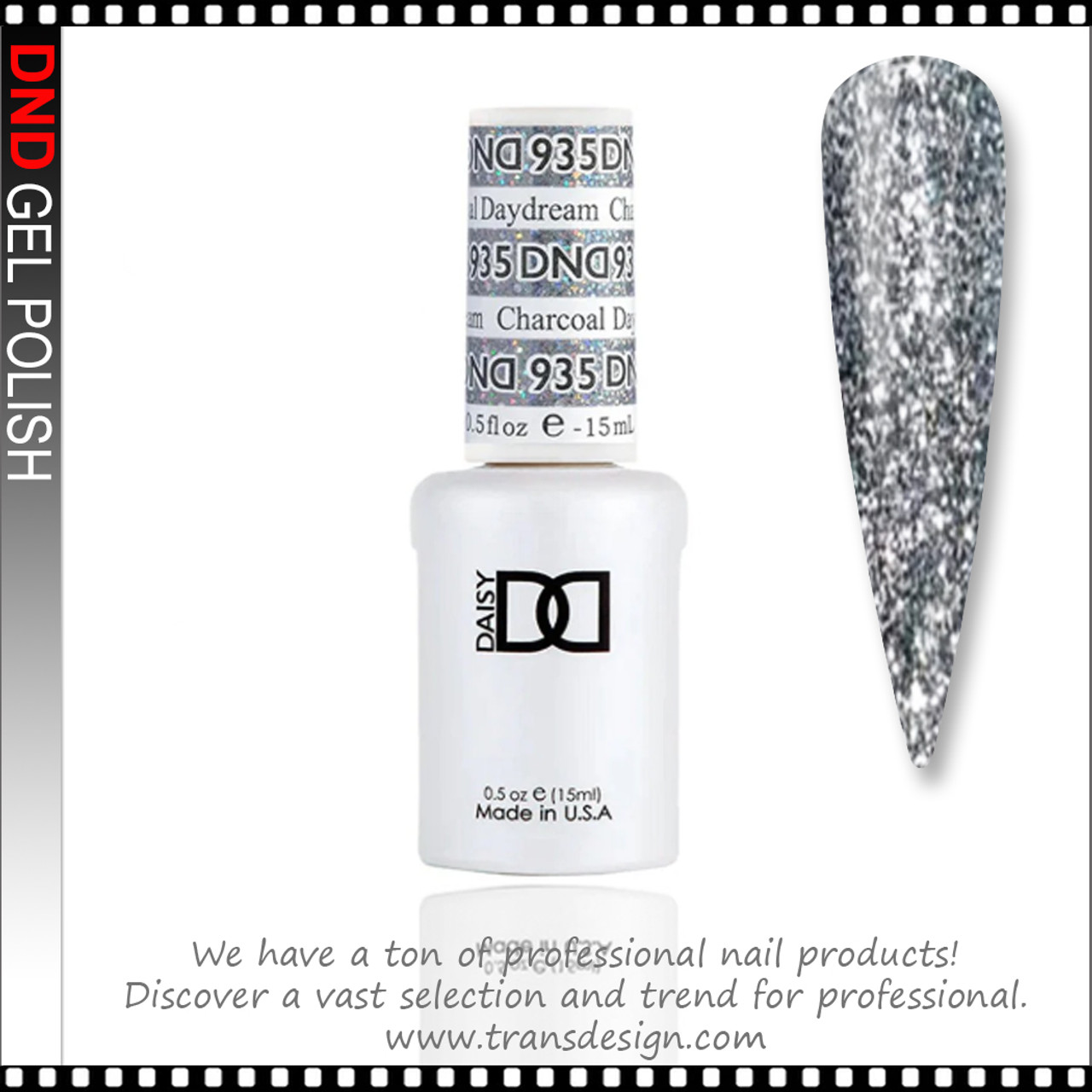 DND Gel Polish - #935 Charcoal Daydream - TDI, Inc da-5988-e-class-youtube