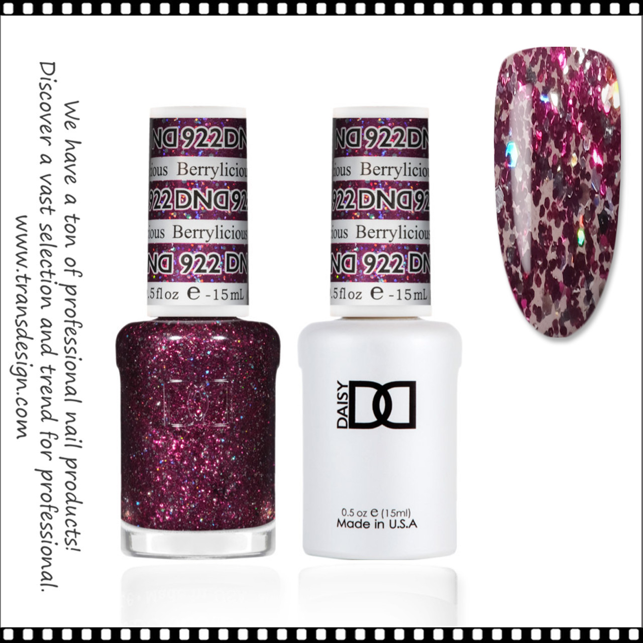 DND Gel Polish Duo 922 Berrylicious TDI Inc dnd-gel-polish-duo-922-berrylicious-tdi-inc