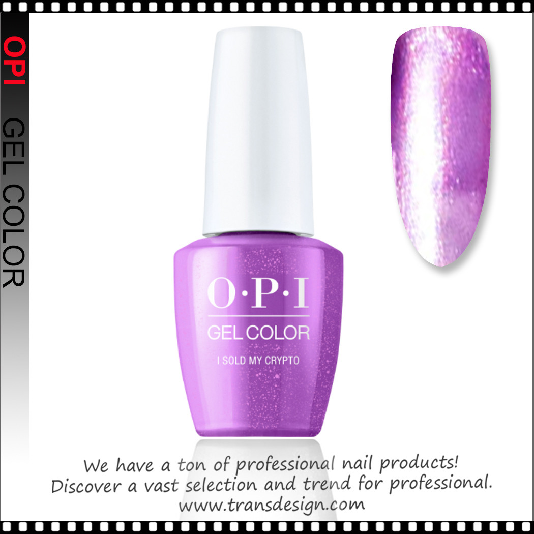 OPI GELCOLOR I Sold My Crypto GCS012*