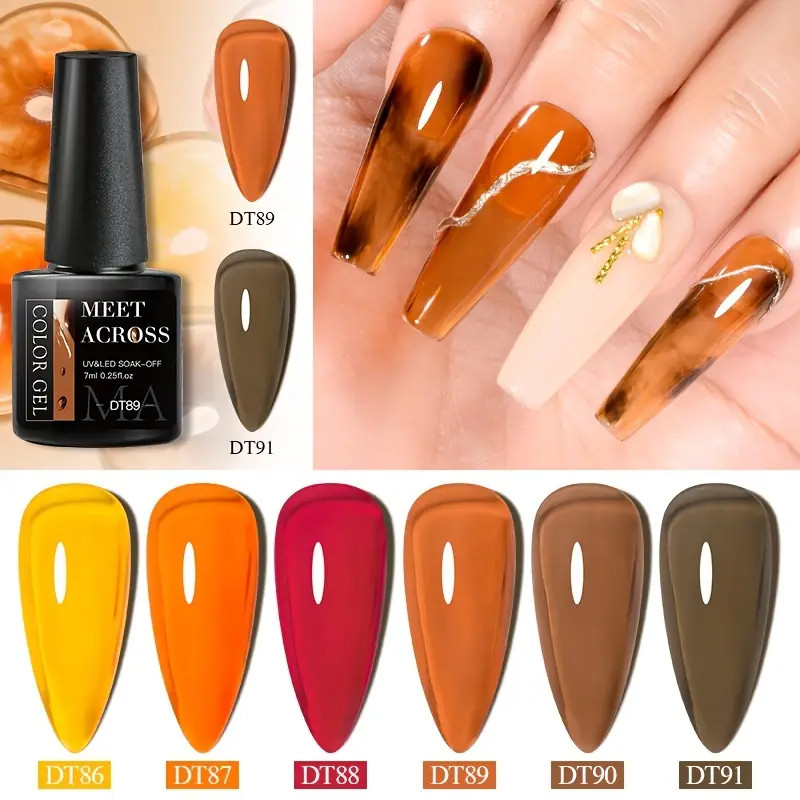 Jelly Amber Soak Off UV/LED Gel 7ml - TDI, Inc