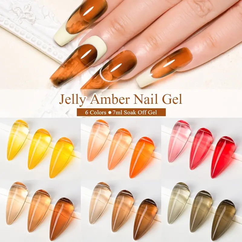 Jelly Amber Soak Off UV/LED Gel 7ml - TDI, Inc