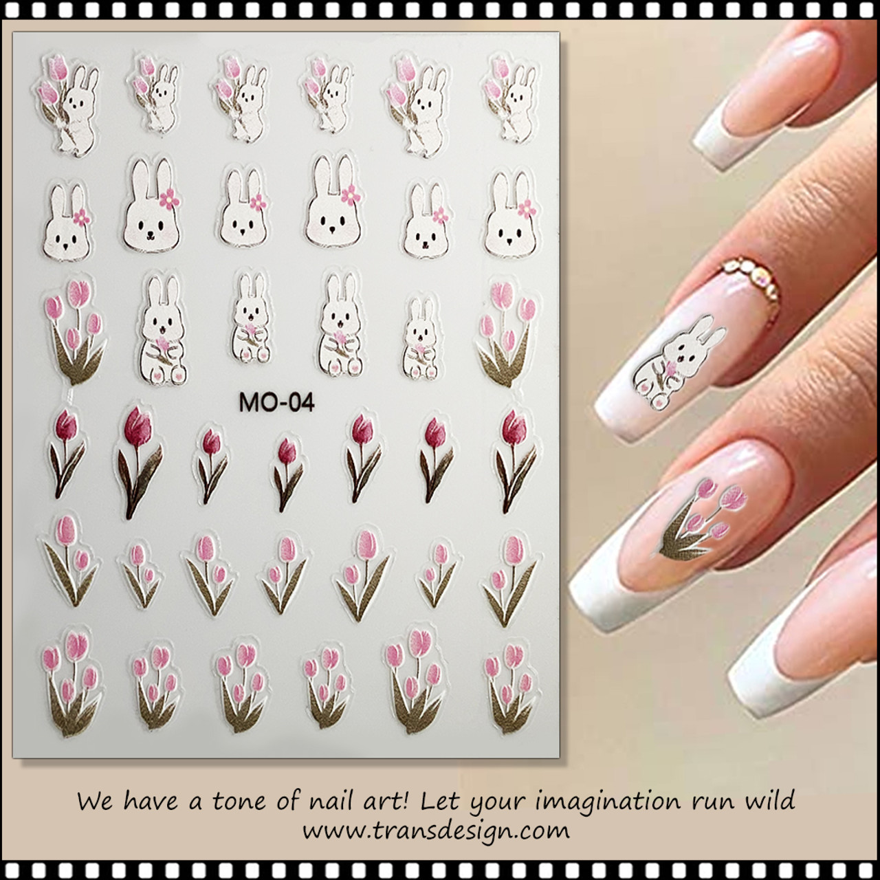 Tulip Stickers For Nails Summer Tulips Flower Leaf Spider Line Nail Art  Sliders Galanthus Snowdrop Floral Manicure Decor Bn-2273 - Stickers &  Decals - AliExpress