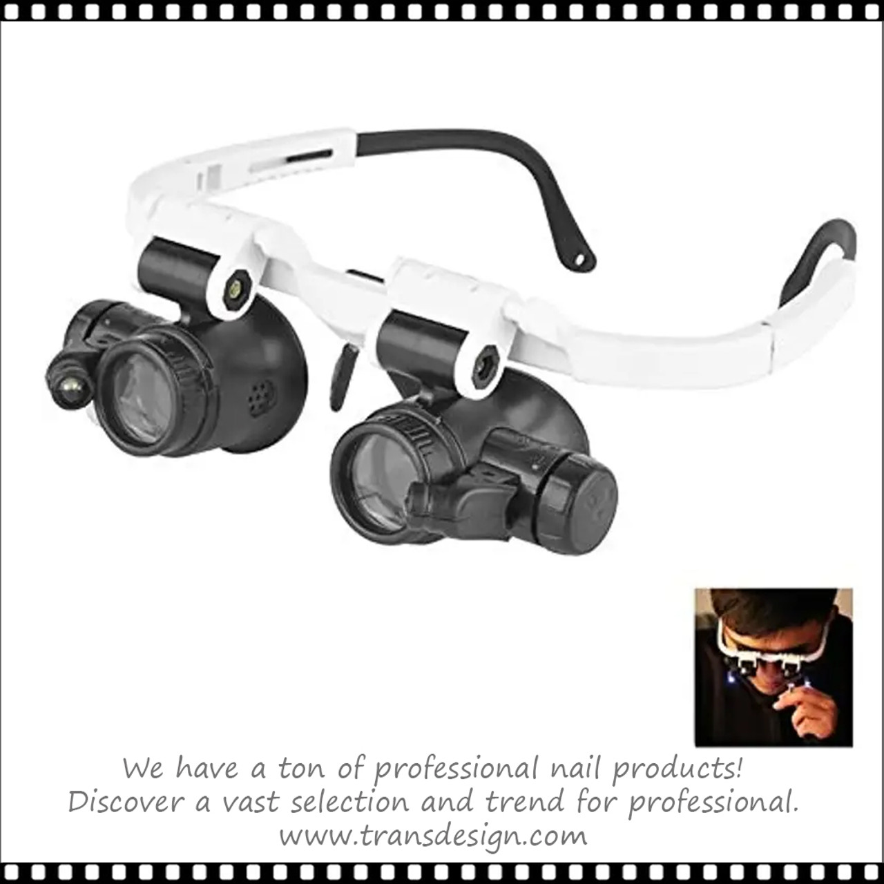 8X/15X/23X Jeweler Watchmaker Magnifying Glasses Magnifying Headband Glasses  Magnifying Glasses LED Light Repair Repair glasses