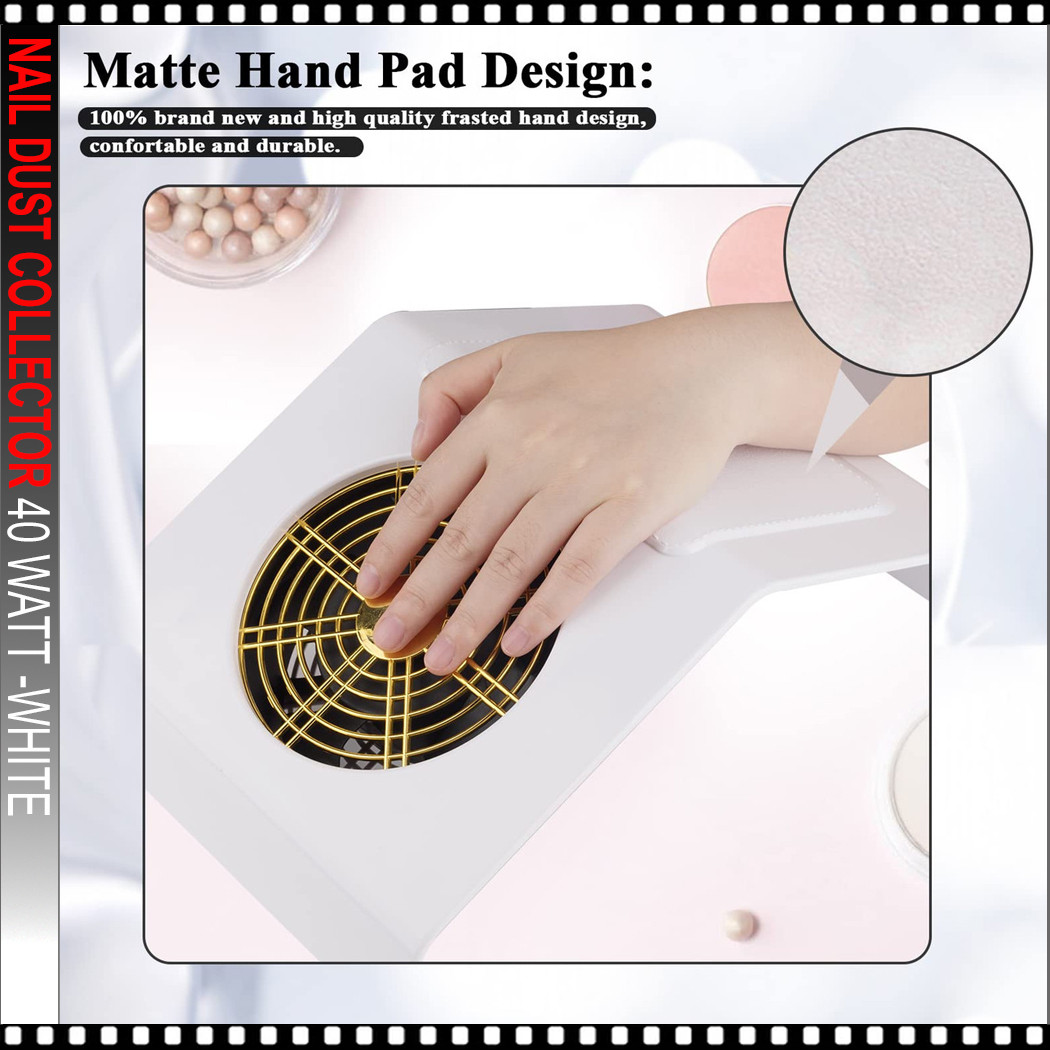 Nail Dust Collector, White 40 Watt * - TDI, Inc