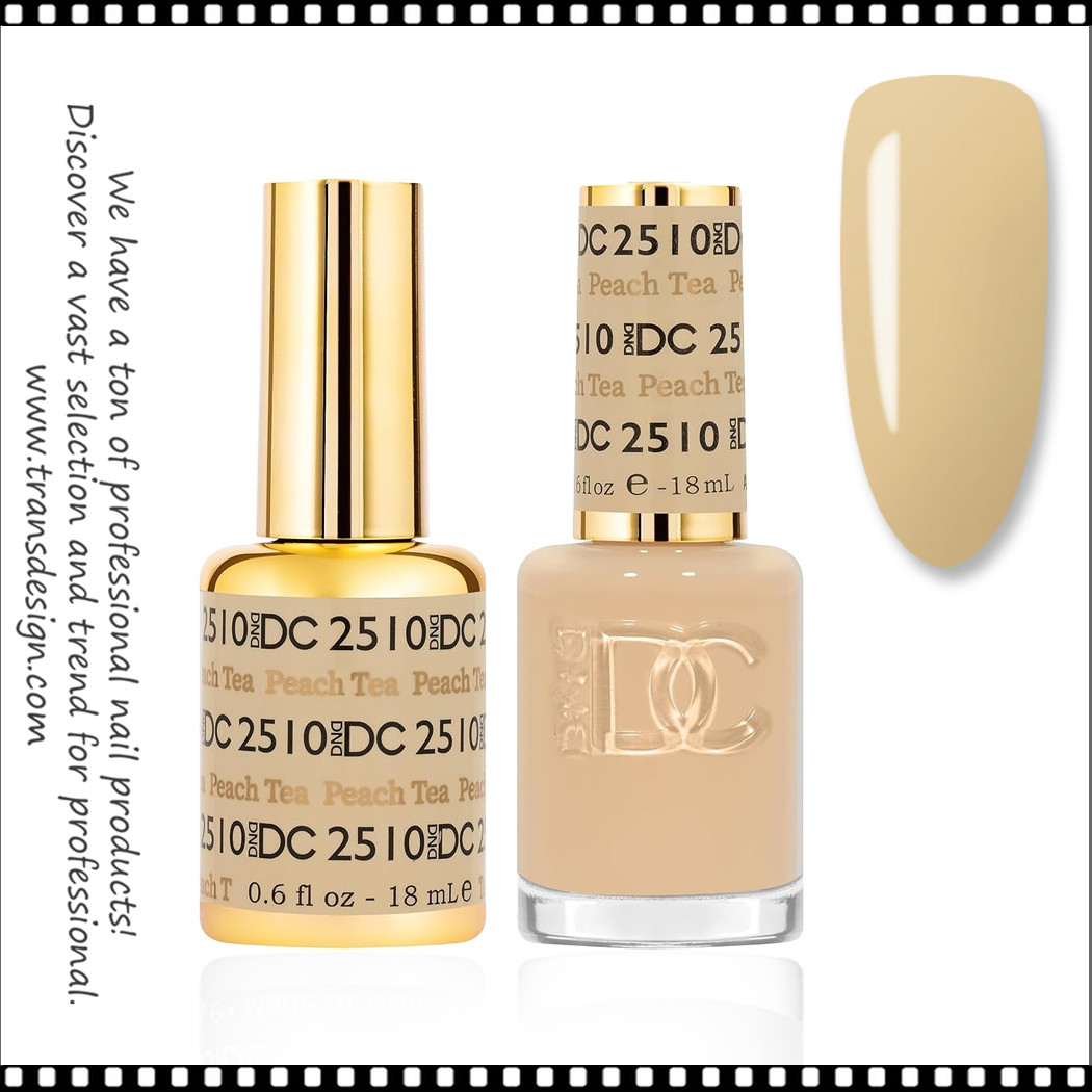 ディシラ　エベイユドゥローズ DC Gel Polish Duo - #2510 Peach Tea - TDI, Inc