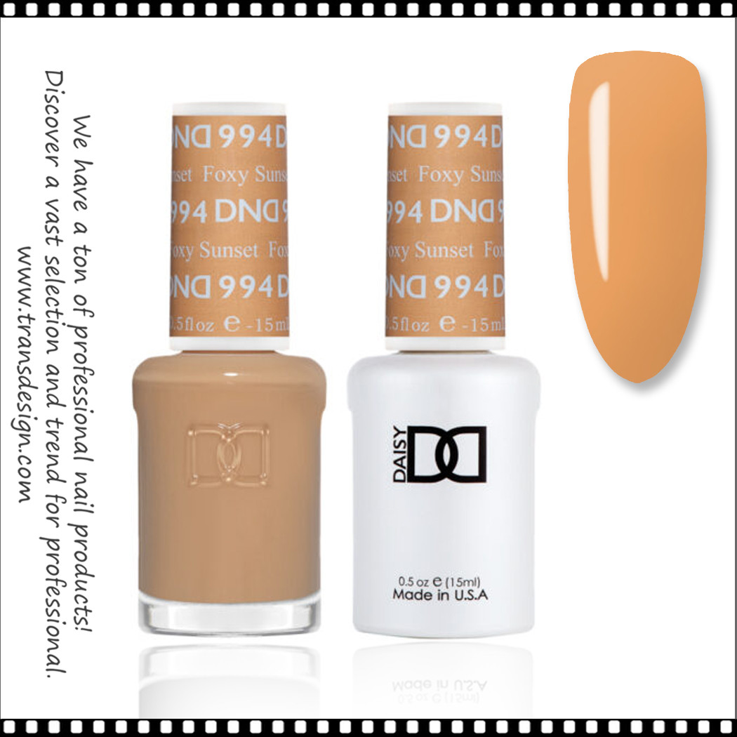DTM・DAW shellac DND Gel Polish Duo - #994 Foxy Sunset - TDI, Inc