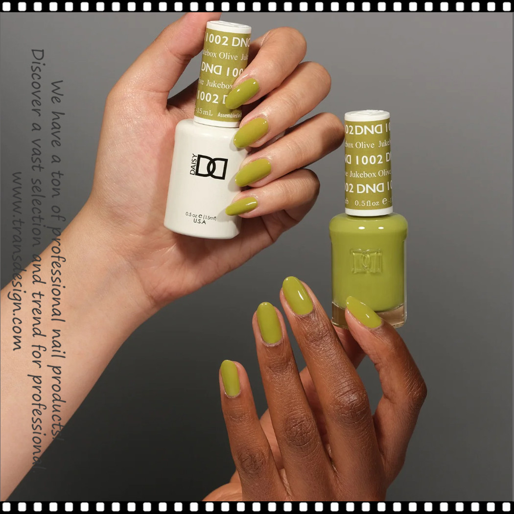 DND Gel Polish Duo - #1002 Jukebox Olive - TDI, Inc