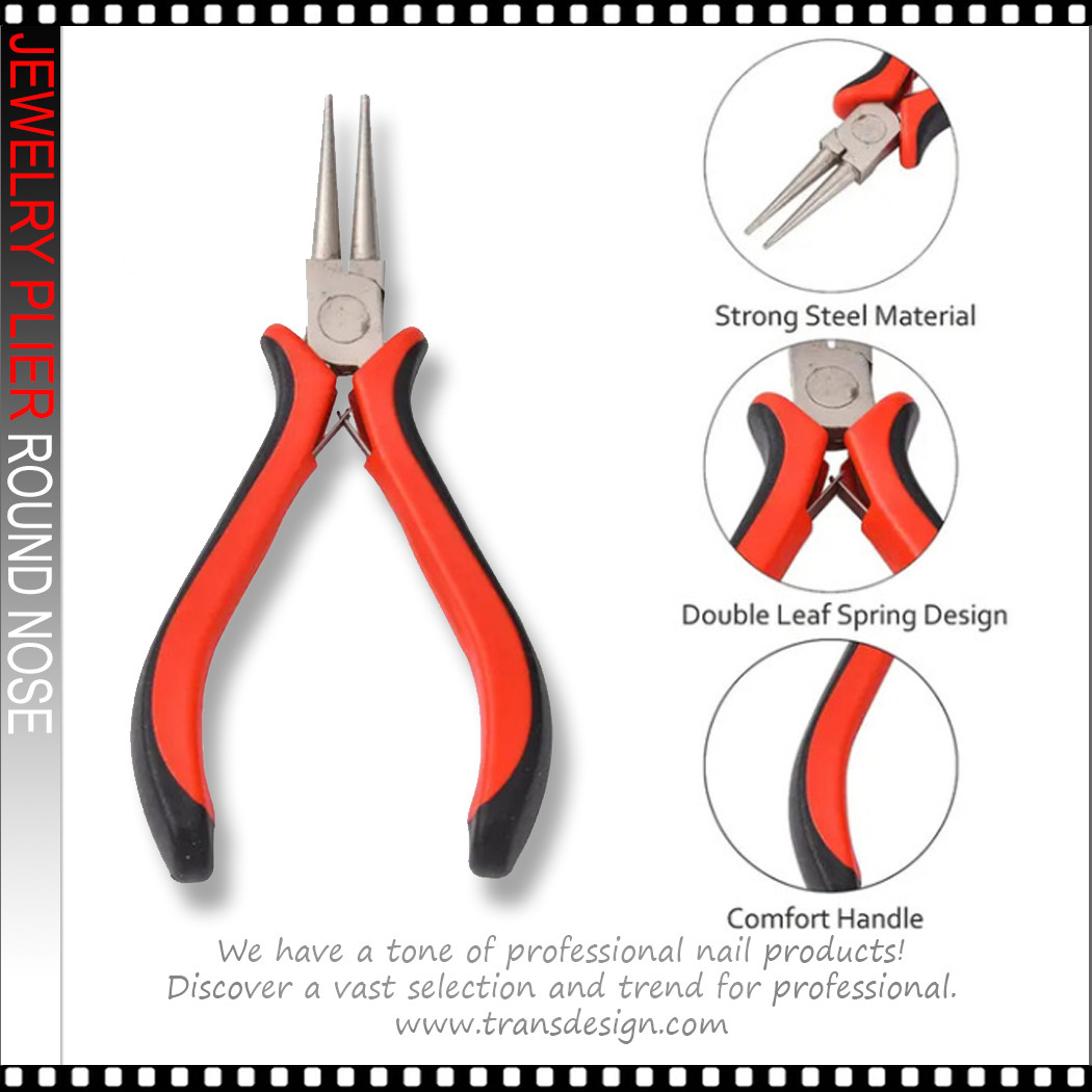 JEWELRY PLIER Round Nose Red/Black