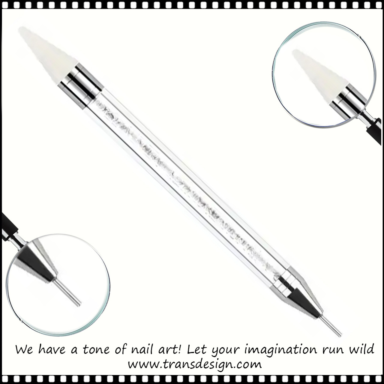 Dual-ended Rhinestone Picker Dotting Pen White - TDI, Inc