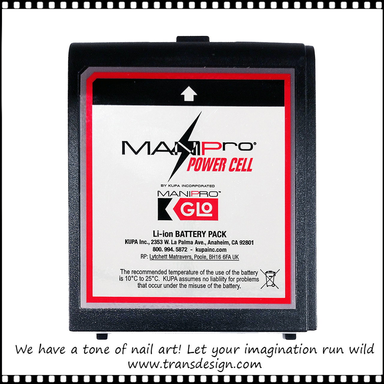 KUPA MANI Pro Glo Lamp Power Cell Battery Pack