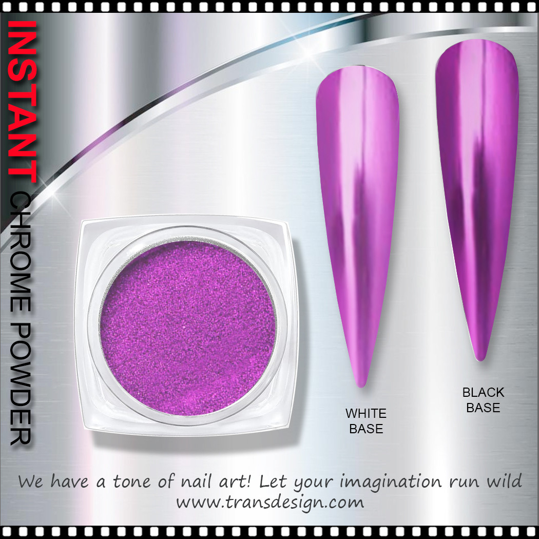 INSTANT Chrome Mirror Fuchsia Powder 1g . - TDI, Inc