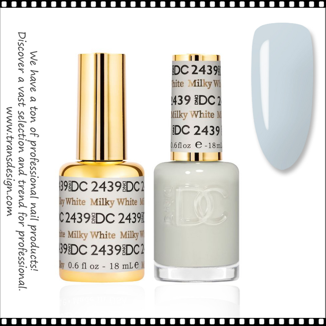 DC Gel Polish Duo - #2439 Milky White - TDI, Inc