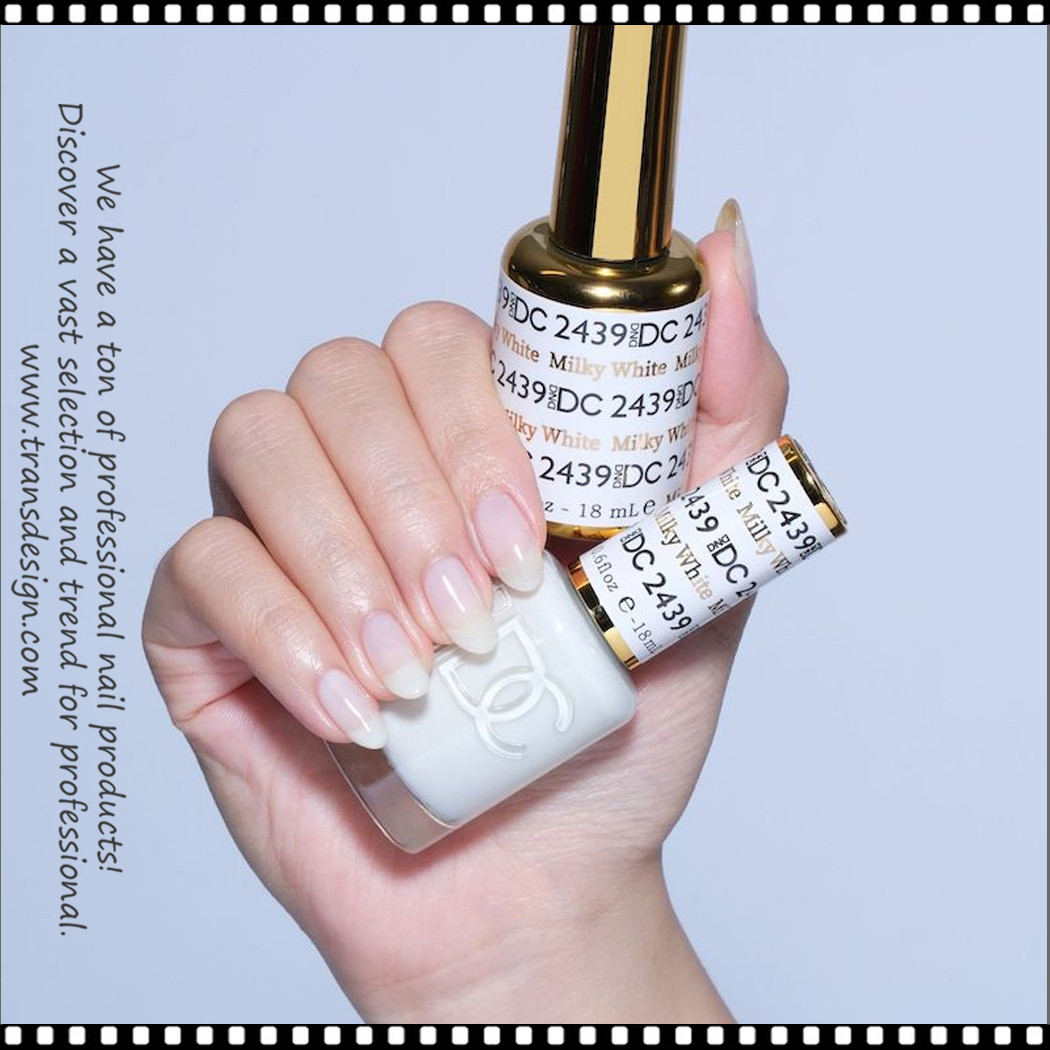 DC Gel Polish Duo - #2439 Milky White - TDI, Inc