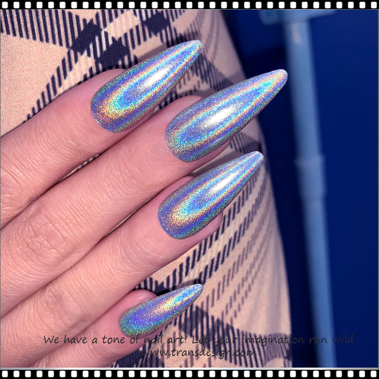 HOLOGRAPHIC GLITTER Effect, Fine Silver 1g - TDI, Inc