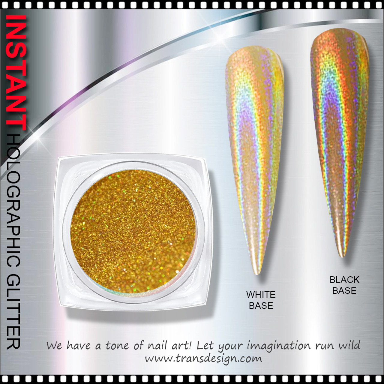 Silver Holographic Super Fine Glitter