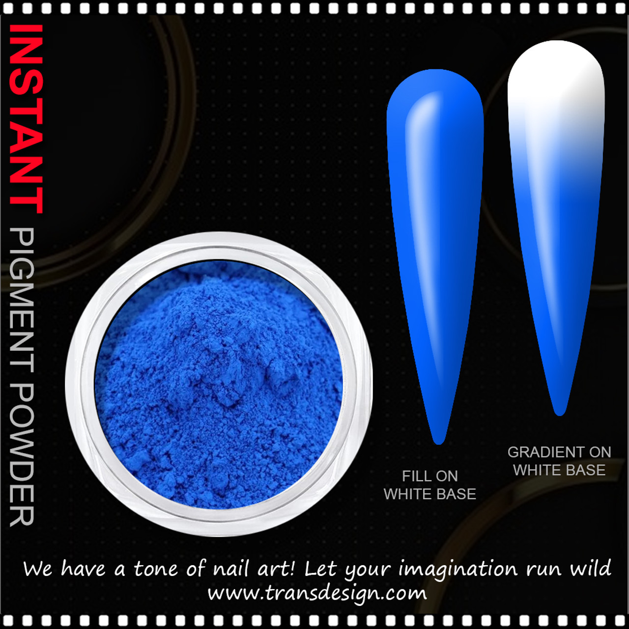 INSTANT PIGMENT Neon Blue 0.17oz. - TDI, Inc