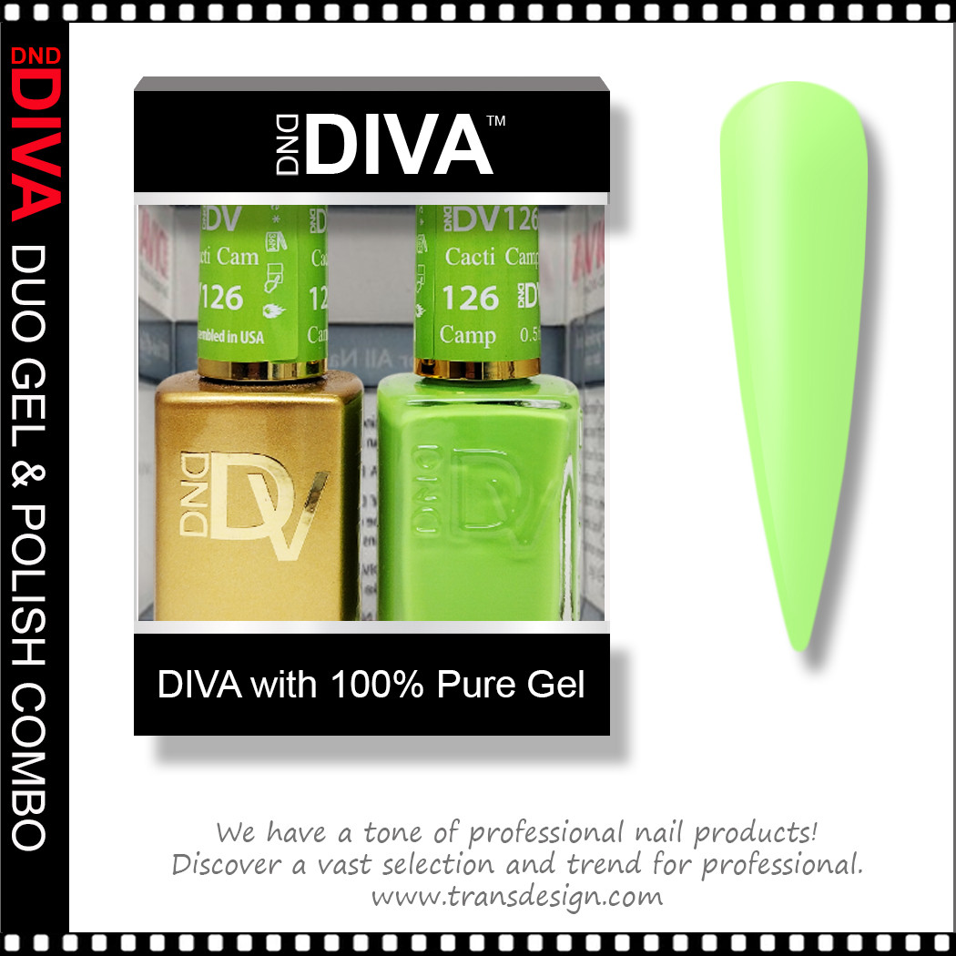 DIVA Gel Polish Duo - #126 Cap Cacti - TDI, Inc