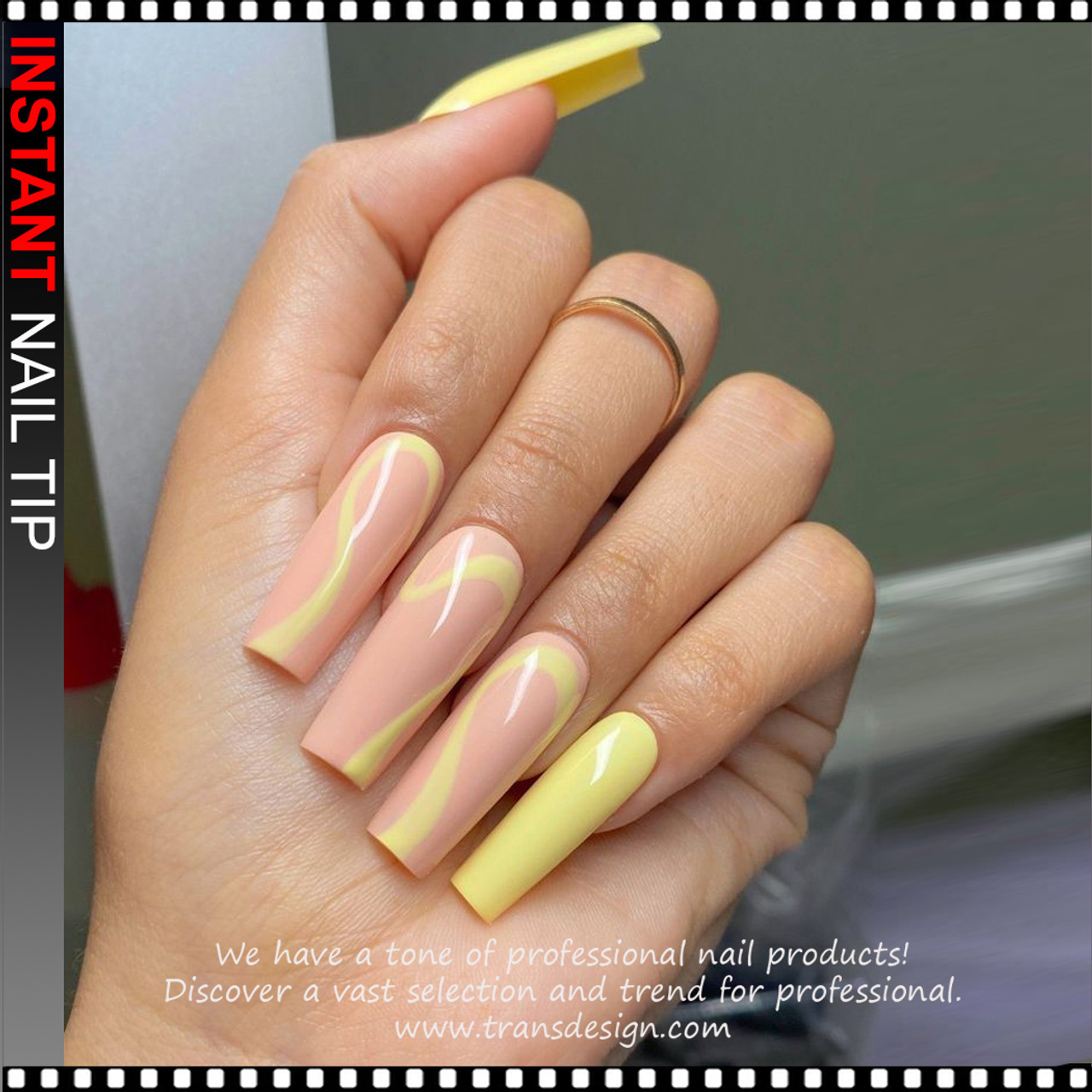 Duck Feet Half Cover Non C-curve Nail Tips - Etsy