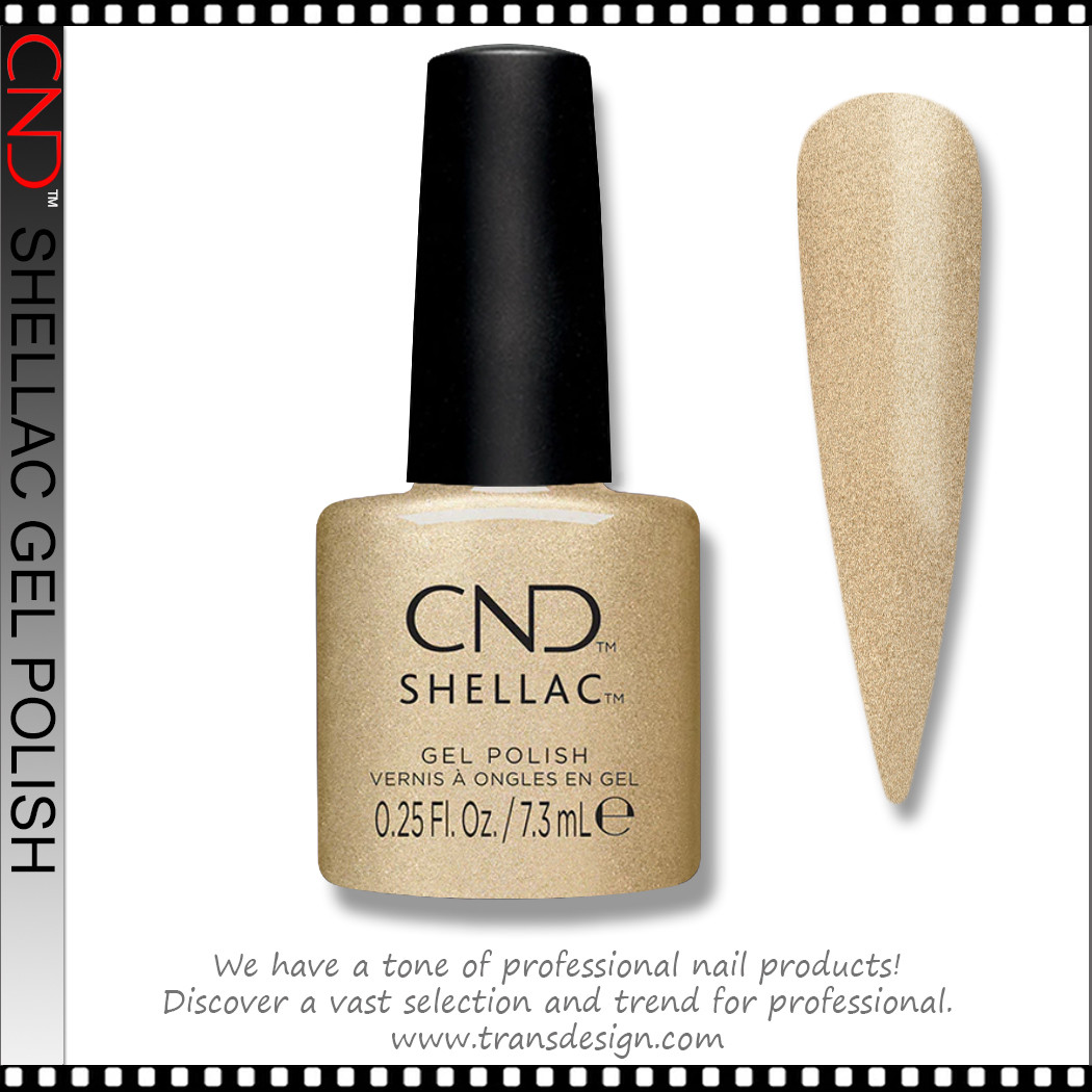 Thread Shellac CND SHELLAC Gold Hardware 0.25oz. - TDI, Inc