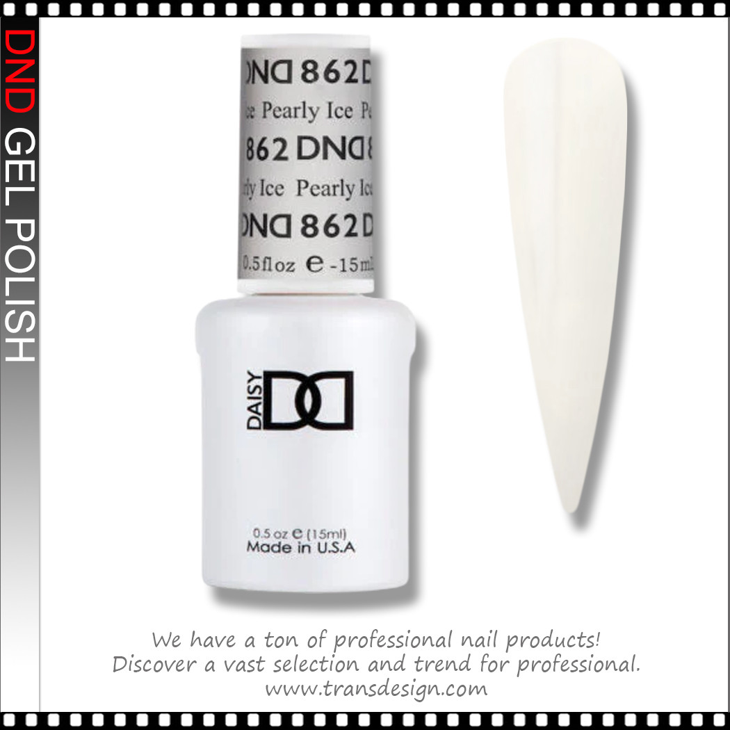 DND Gel Polish Pearly Ice #862 - TDI, Inc
