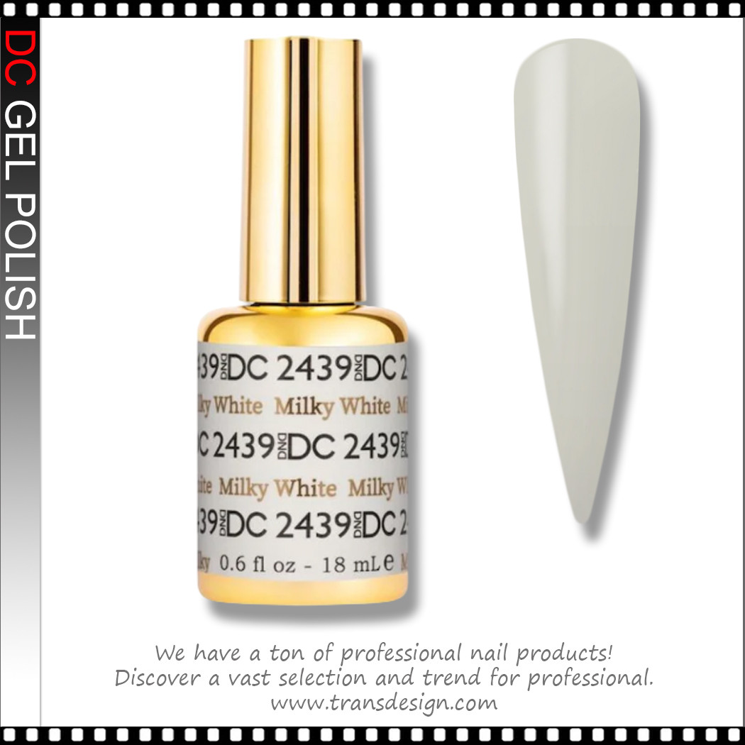 DC Gel Polish Milky White #2439 - TDI, Inc
