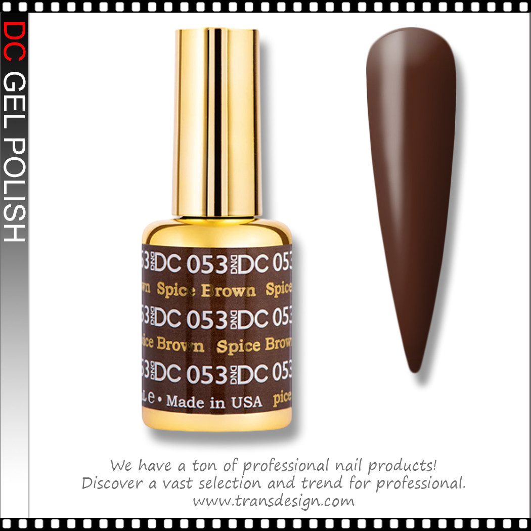 DC Gel Polish Spiced Brown #053 - TDI, Inc