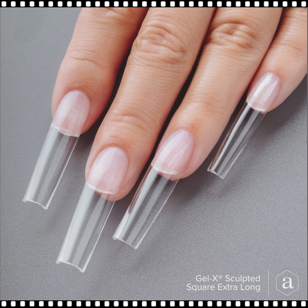 APRES GEL-X SQUARE Sculpted X-Long 420/Case # AP-TIP-SSXL - TDI, Inc