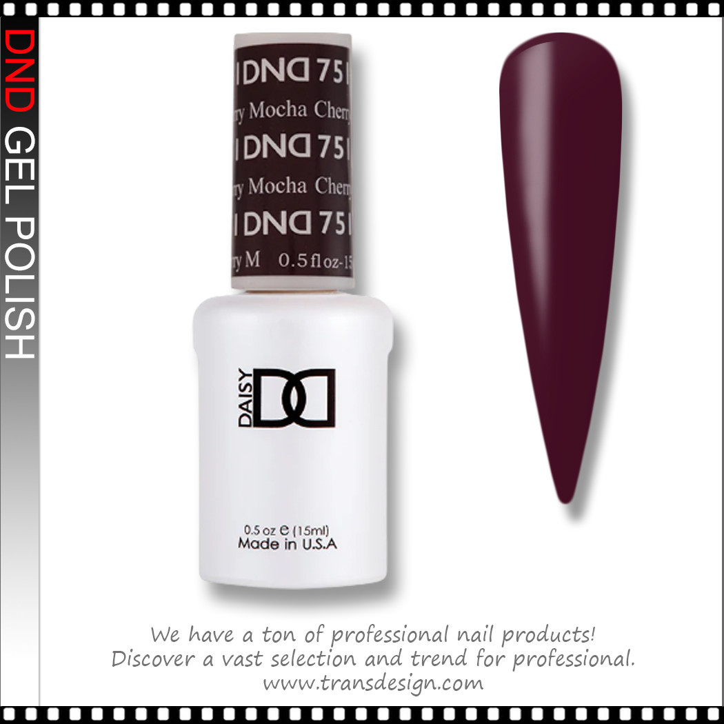 DND Gel Polish Cherry Mocha #751 - TDI, Inc