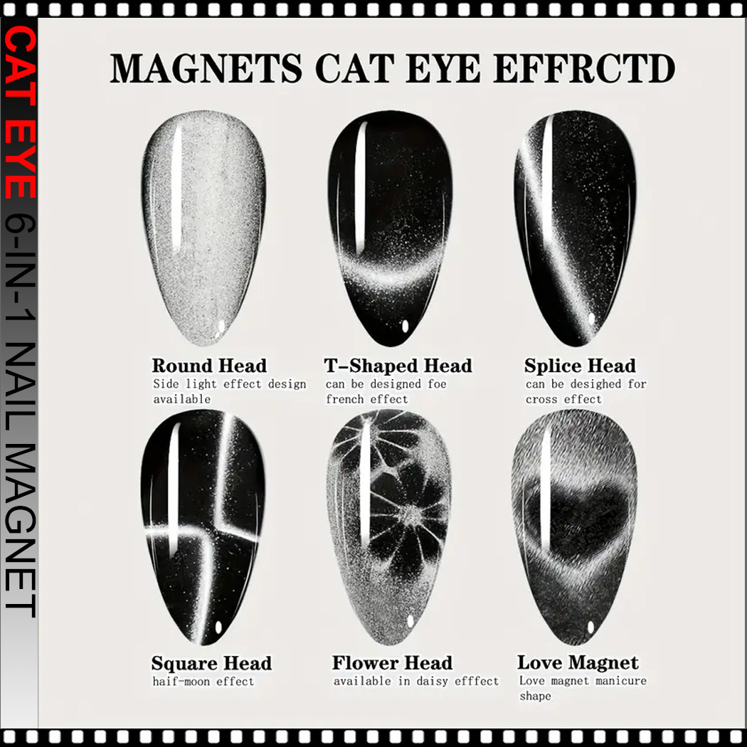 MAGNETIC TOOL 6-IN-1 for 3D Cat Eye, Black - TDI, Inc