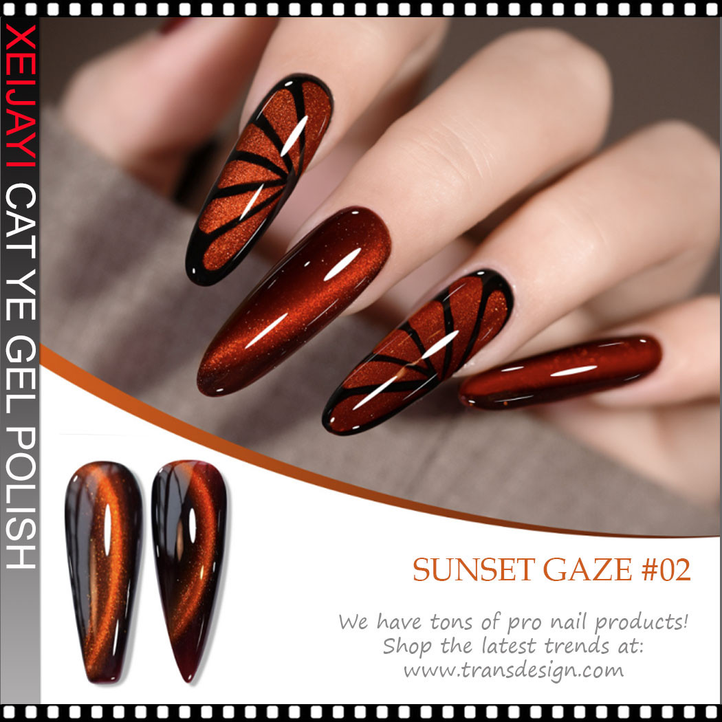 XEIJAYI FRAME BOTTLE CAT EYE The Eye of Sunset #02 - TDI, Inc