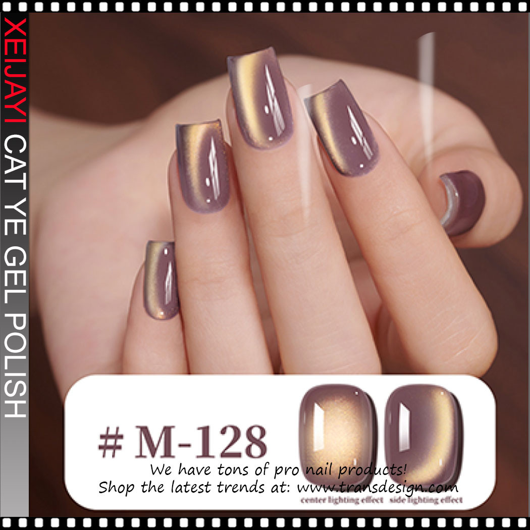M❁⃘ XEIJAYI FRAME BOTTLE CAT EYE Aurora Golden Mauve #M128 - TDI, Inc