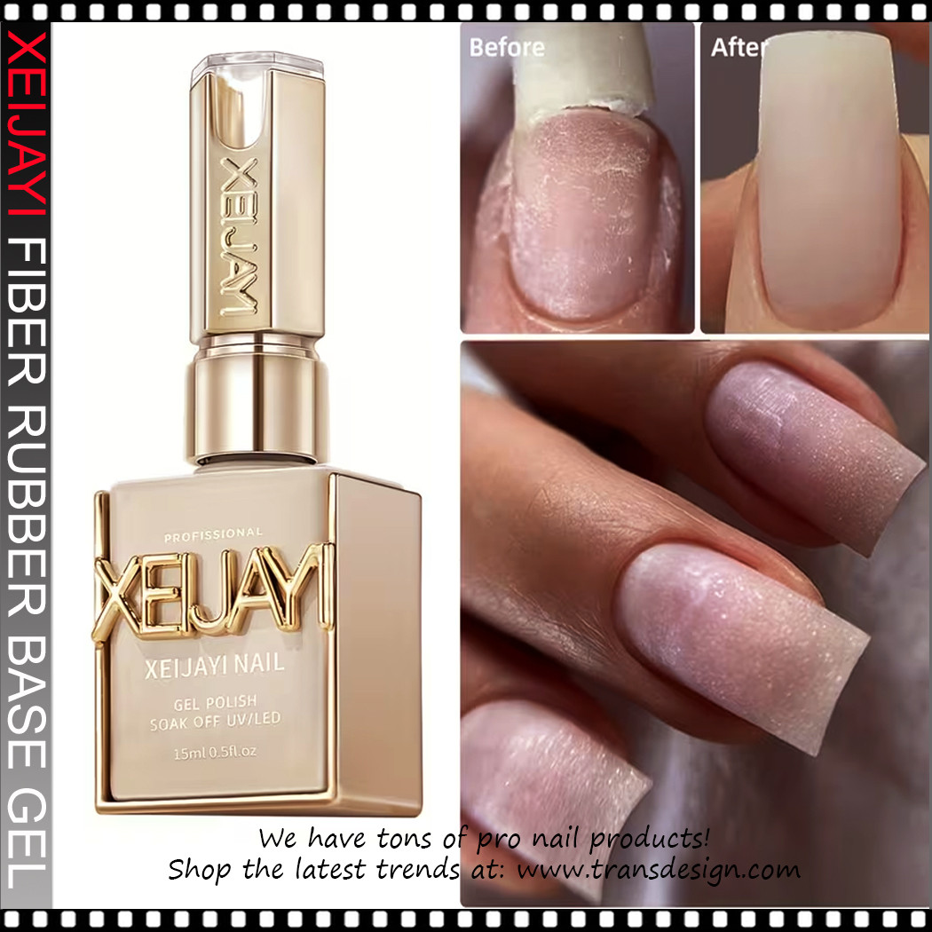 XEIJAYI Fiber Rubber Base Gel 0.5oz. - TDI, Inc