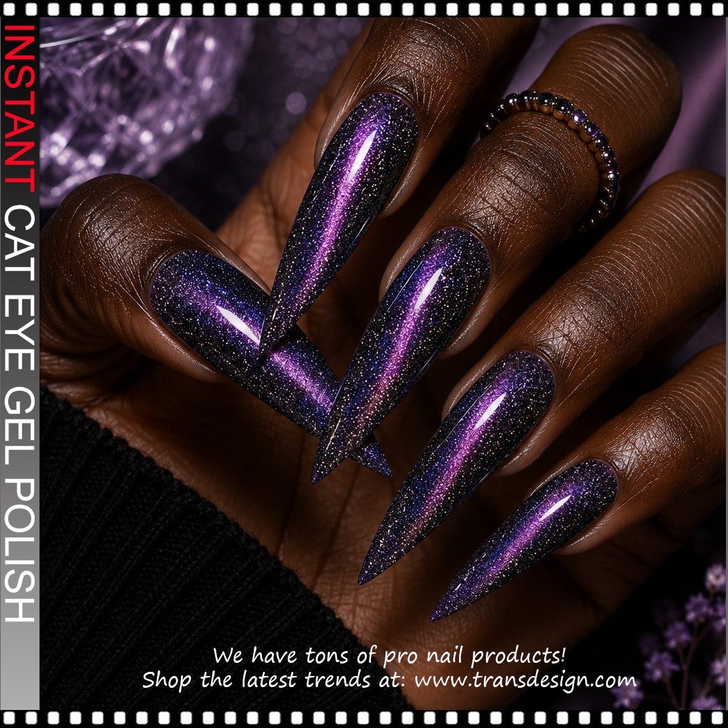 【一作限り】虹光のクリスタルキャット L336 INSTANT CAT EYE #36 Holographic Multi -Chrome 0.5oz. - TDI, Inc