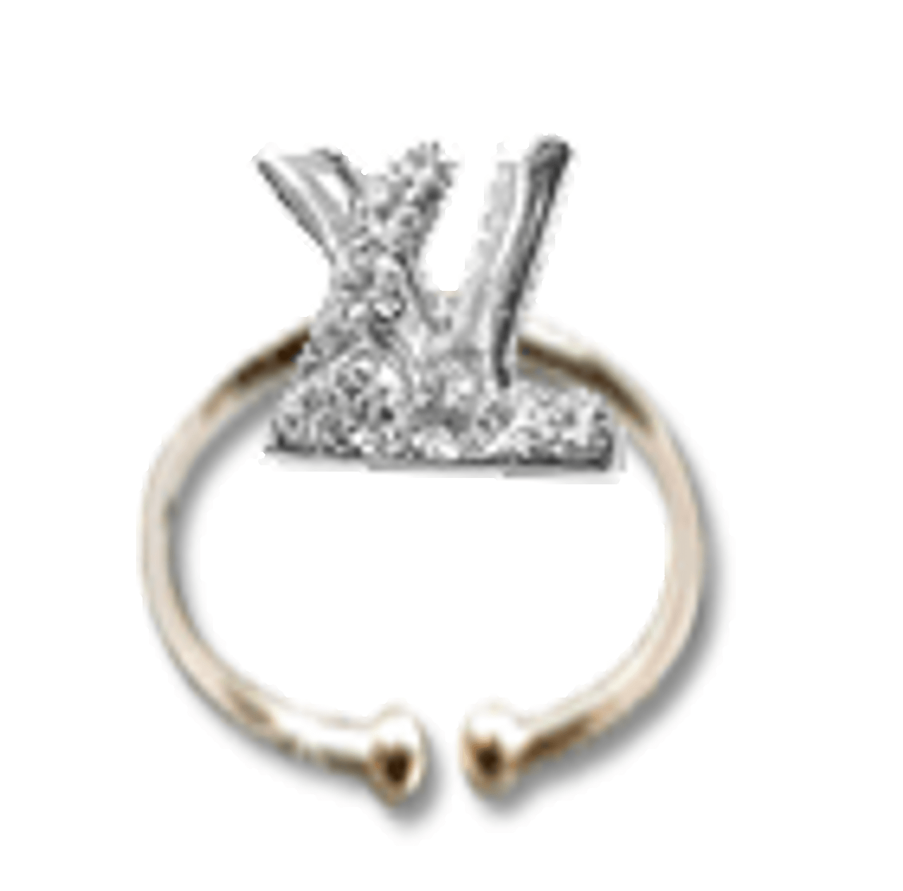 lv crystals ring