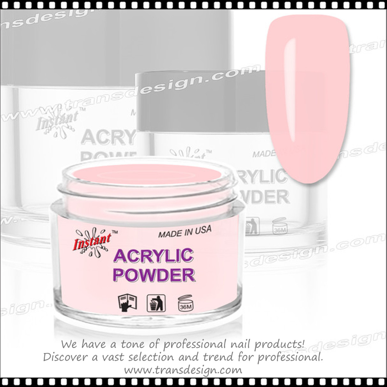 INSTANT Acrylic Powder Pink - TDI, Inc