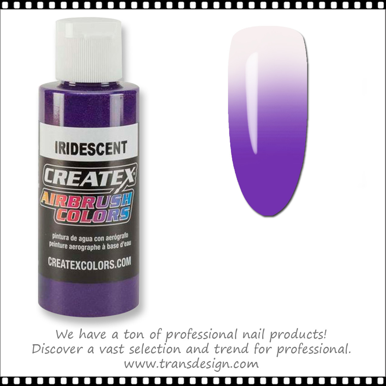 Createx Airbrush Colors 2oz Iridescent Yellow