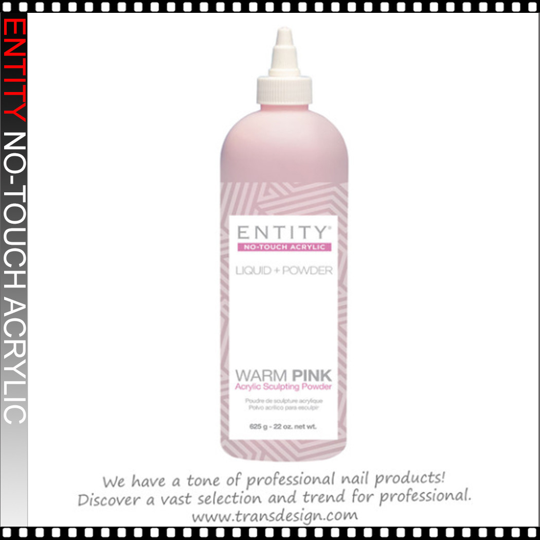 ENTITY No -Touch Acrylic Sculpting Powder Warm Pink 22oz. - TDI, Inc