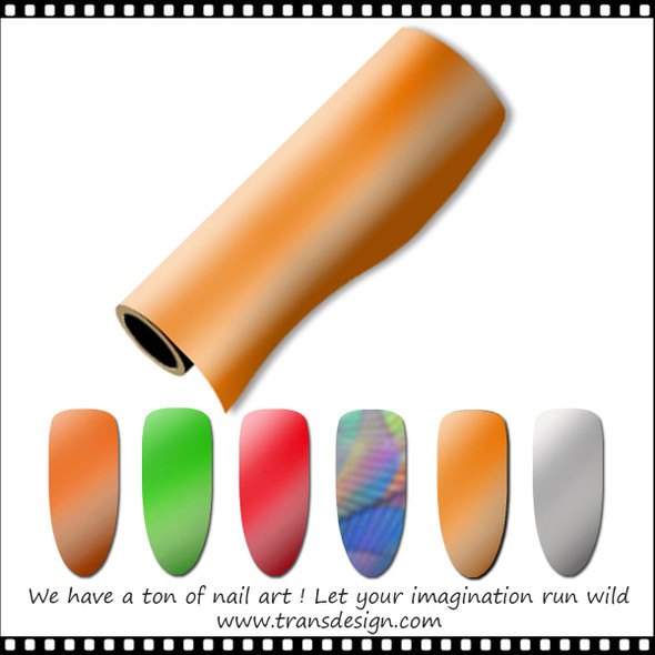 INSTANT FOIL Orange 55" Roll/Case