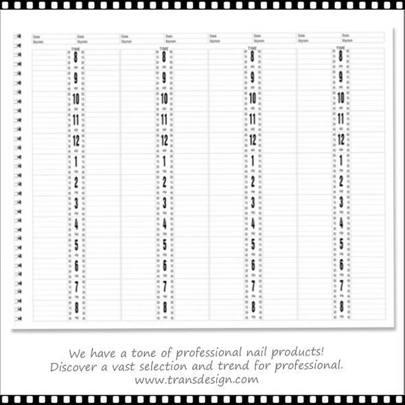 Appointment Book - 6 Columns  # AB106