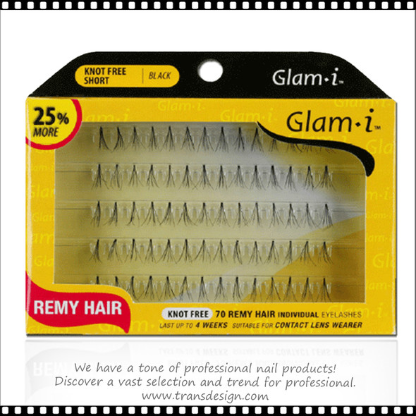 Glam - I - Flares Knot Free Short Black  *