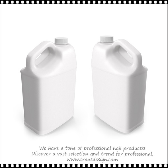 JUGS HDPE White F-Style with Cap 16oz.