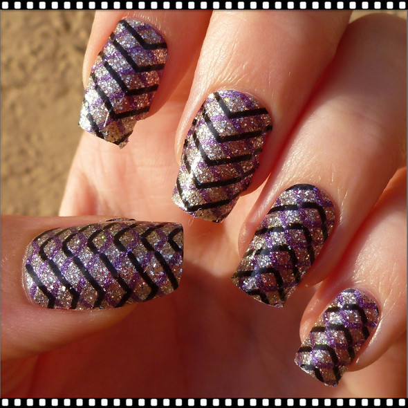 OPI Pure Lacquer Nail Apps - Zig Zag Sparkle /Each #08785