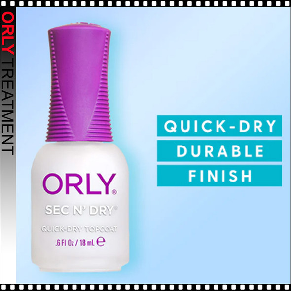ORLY Treatment  Sec 'N Dry Quick-Dry Topcoat 0.6oz.
