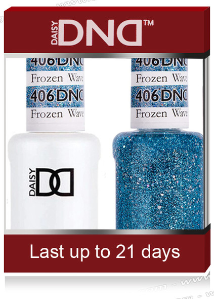 DND Gel Polish Duo - #406 Frozen Wave
