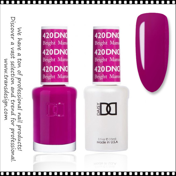 DND Duo Gel - Bright Maroon #420 