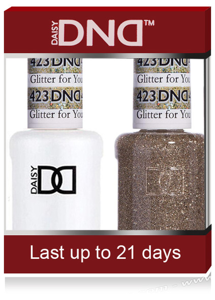 DND Gel Polish Duo - #423 Glitter for You