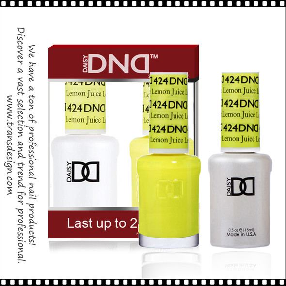 DND Gel Polish Duo - #424 Lemon Juice