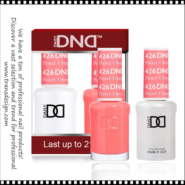 DND Gel Polish Duo - #426 Pastel Orange